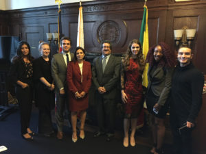 lmu city hall young leaders 300x225 - A Meeting with the Mayor